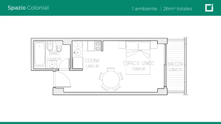 COLONIAL-1AMB-26M