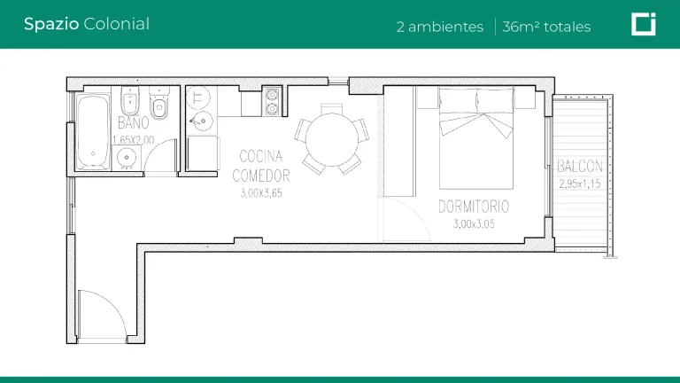 COLONIAL-2AMB-36M